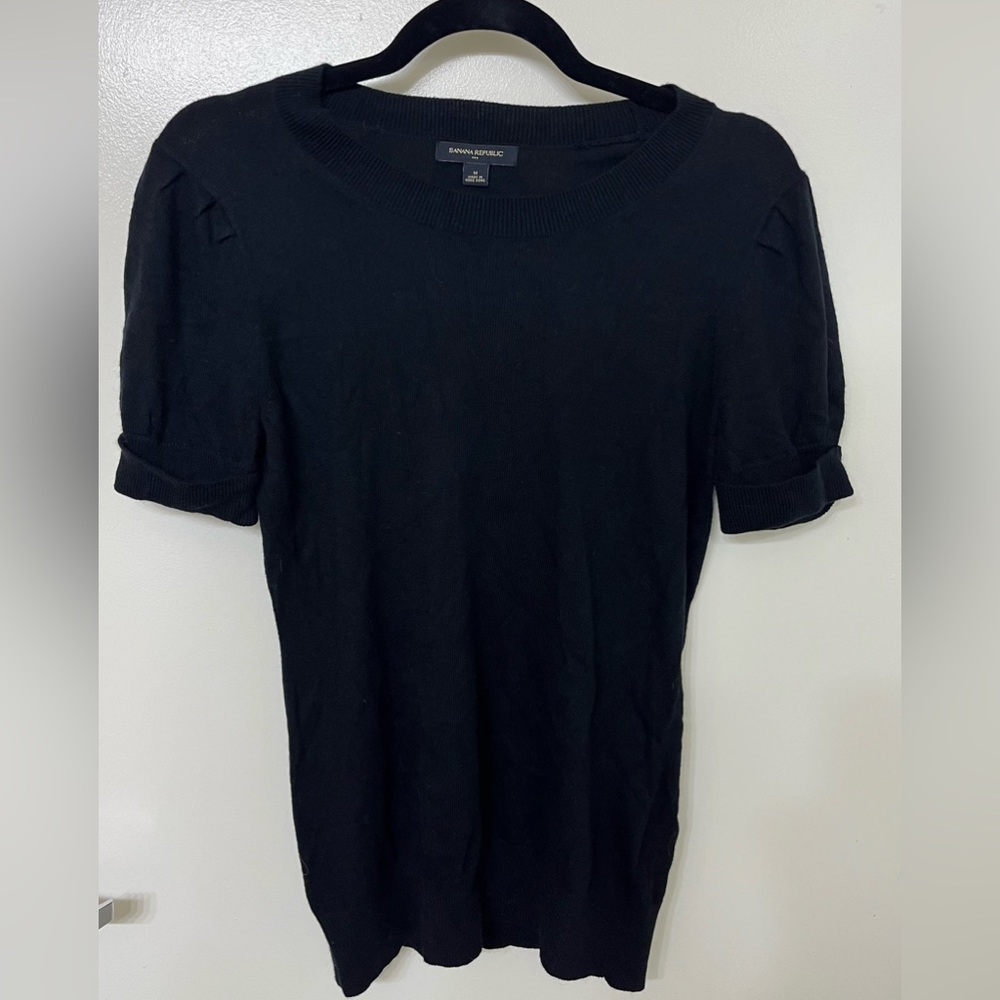 Vintage 90’s Banana Republic Puff Sleeve Top